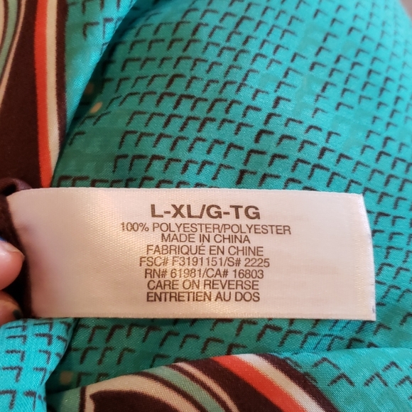 Spaghetti Strap Scarf Dress Size L/XL - Picture 5 of 5